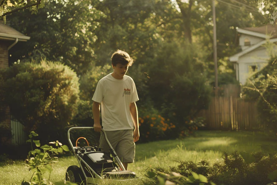 push mower for small yard