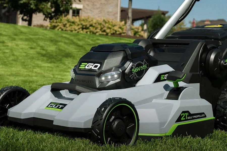 top rated battery lawn mower