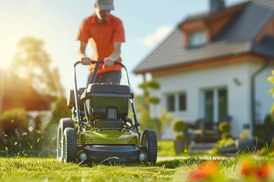 push mower for small yard